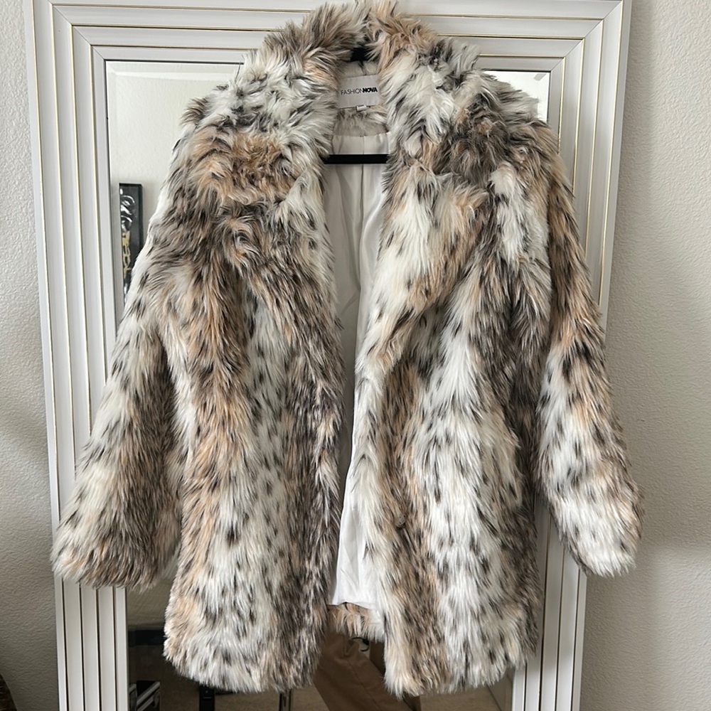 Faux Fur Women's Coat